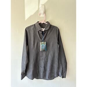 Versace Young kids cotton Black button-up Dress shirt size XXS (8 years) NWT